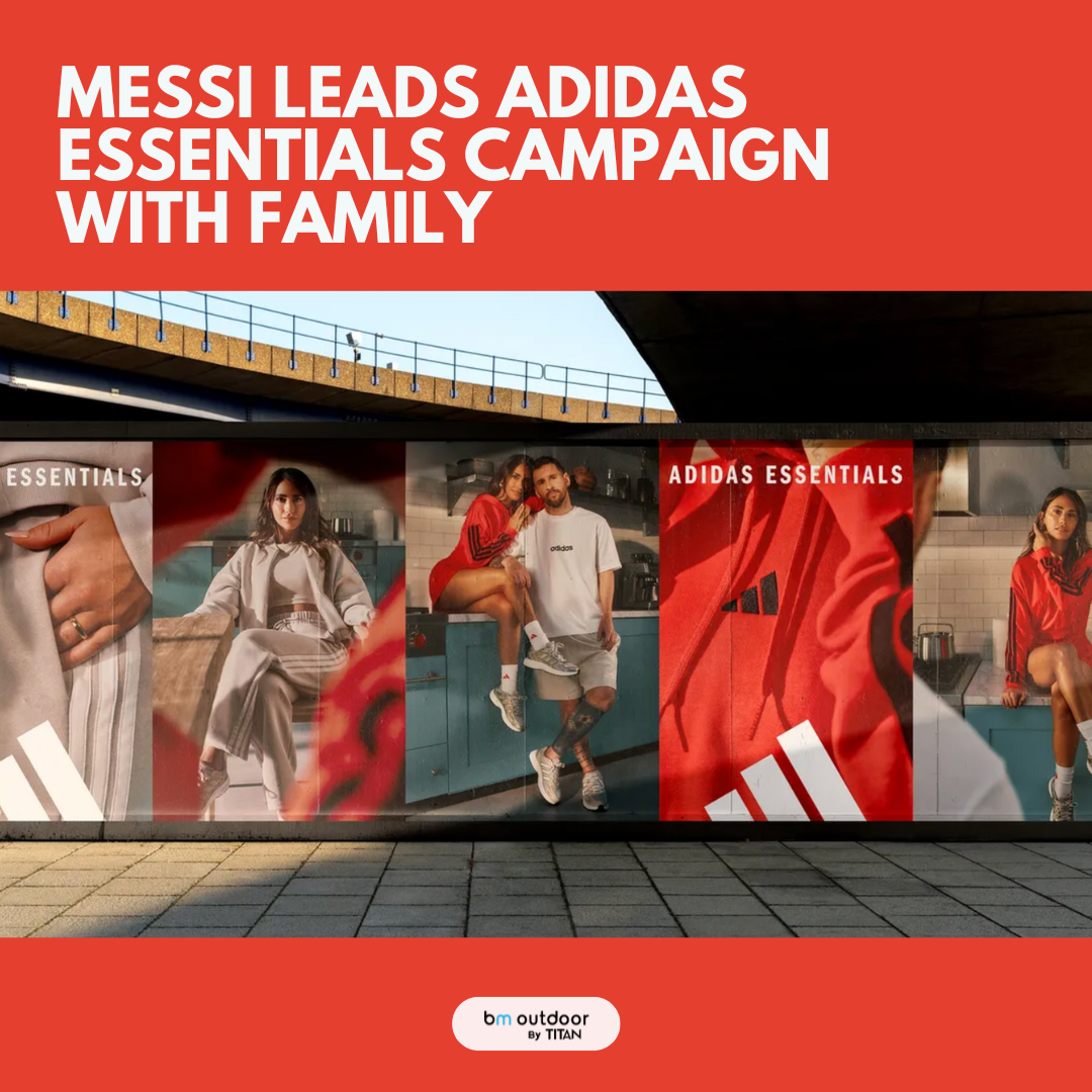 Messi Leads Adidas Essentials Campaign with Family